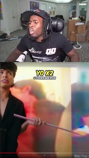 Kai Cenat reacts to Larray dissing him😳