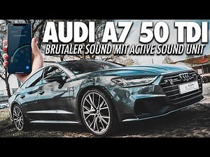 AUDI A7 4K 50 TDI 2018 DIESEL MISFIRE SOUND mit Active Sound Unit - Soundmodul von Cete Automotive