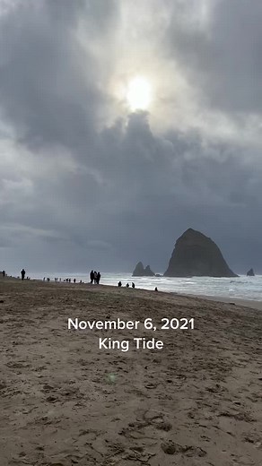 Storm Watching at Cannon Beach, Oregon