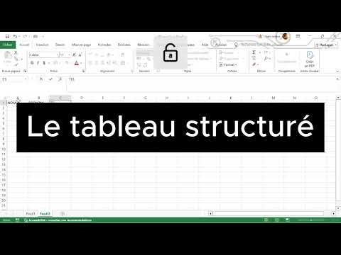 Créer un tableau Excel en 2 astuces tu vas gagner du temps !