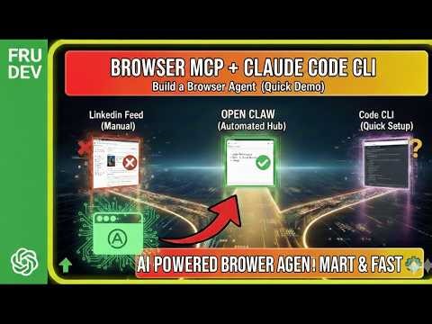 Browser MCP + Claude Code CLI: Build a Browser Agent to Summarize LinkedIn (Quick Demo)