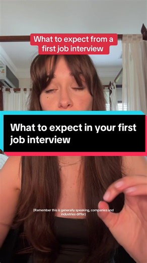 What to expect in your first interview! #tik