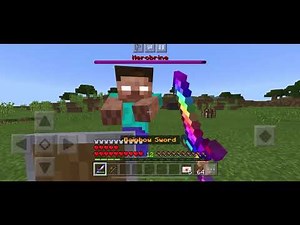 Herobrine Boss Fight! | Minecraft Bedrock Edition