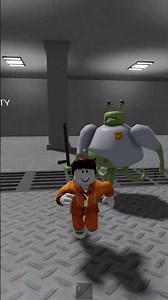 Rukay escape BARRY ALIEN BASE PRISON RUN 🧠#roblox #shorts