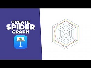 How to create a spider graph in keynote