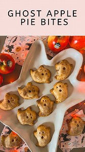 GHOST APPLE PIE BITES 👻🍎 👻🍏 Whipping up some spooky fun with these mini ghost apple pies featuring @Stemilt SweetTango apples! The SweetTango apples are perfect for this recipe because they are extra juicy with a hint of fall spice. Each bite is a delicious reminder of childhood memories and the joy of baking. Perfect for sharing and savoring this fall season! 🍂✨ Comment GHOST and I’ll send the recipe straight to your inbox! #stemlitpartner #cookingvideo #quickrecipes #recipeideas #easymeal