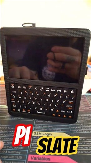 Pi-Slate Cyberdeck #raspberrypi #cyberdeck
