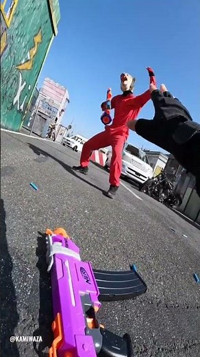 Nerf Challenge🔫🔫 #nerf #shorts