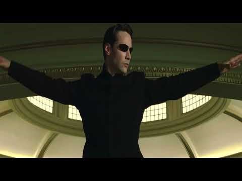 The Matrix Reloaded 2003 - Scene 20 - Blade Leapers