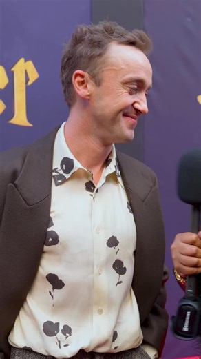 Harry Potter on Broadway on Instagram: "“I learned from the best”. Tom Felton on learning how to be a father from Jason Isaacs. #CursedChildNYC"