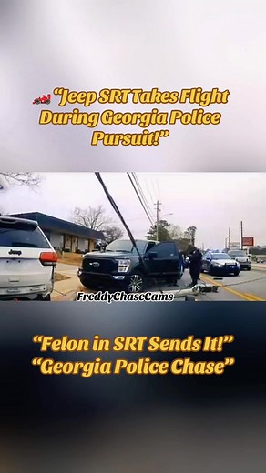 “Georgia troopers weren’t playing… this SRT driver thought he could fly his way out 💨🚨 #PoliceChase #GeorgiaNews #SRTPursuit #BreakingVideo #FreddyrobbbBaby | Frederick Robertson