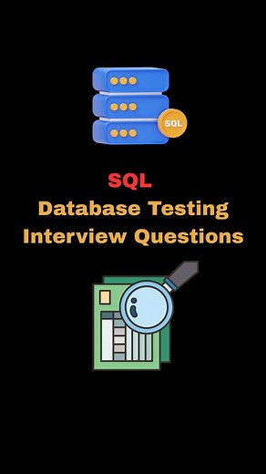 329 reactions · 79 shares | SQL Database testing interview questions ❓ . . ️ Share with job seekers ✅ . .  Follow us for daily learning  #eduashthal #sqltest #sqllearning #databasetesting #sqldatabase #softwaretestengineer #testmanagement #qatesters #automationtesting #manualtesting #softwaretesting #selenium #sqlkeywords #sqlbasics #sqlcommands #sqlcommunity #sqlquery #sqljoins #mysql #interviewquestionandanswer #interviewquestions #jobsearch | EduAshthal | Facebook