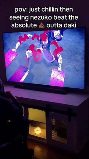 Nezuko vs Daki: Intense Anime Battle Scene