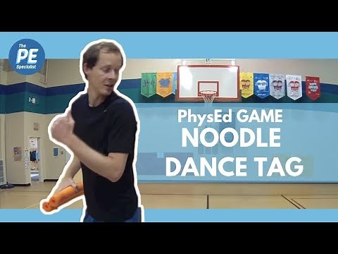 Physical Education Game - Noodle Dance Tag