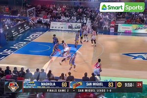 79K views · 1.3K reactions | FOURTH QUARTER HIGHLIGHTS: SAN MIGUEL emphatically closes the door on MAGNOLIA from pulling off an endgame comeback. The 2023-2024 PBA Commissioner's Cup is here, and the Smart LiveStream App is bringing the action right to you LIVE! Download now! OPEN TO ALL NETWORKS: smrt.ph/livestream #PBASeason48 #PBAAngatAngLaban #SmartSports | SMART Sports | Facebook