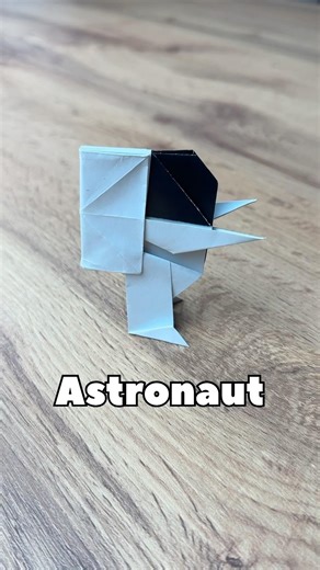 EASY ORIGAMI ASTRONAUT TUTORIAL - INTERSTELLAR MOVIE THEME | HOW TO MAKE ASTRONAUT ORIGAMI EASY