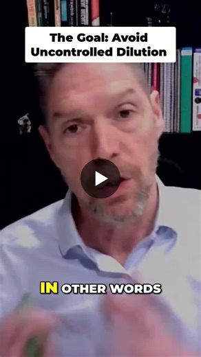 Funding is Oxygen: Fast, Clean, and Controlled Dilution The goal isn t to… | Francisco Gaffney