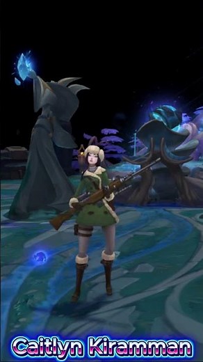 Champion Dance in League of Legends | Fun & Epic Moves! Caitlyn Kiramman