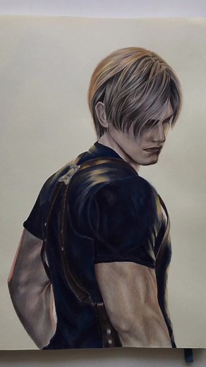 Leon Kennedy Drawing: Resident Evil Artwork