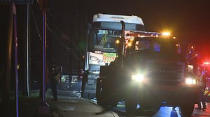 Police: Driver leaves scene of crash after hitting MARTA bus, another car