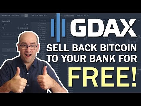 Cash Out Your Bitcoin And Crypto For FREE Using GDAX (CoinBase Pro)