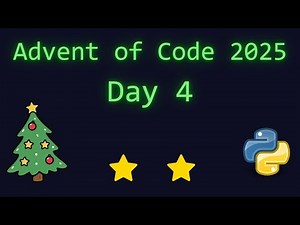 Advent of Code 2025 - Day 4 (Python)