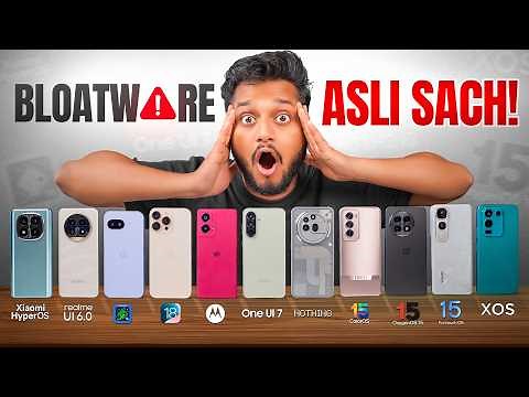Ultimate Bloatware Comparison Of All Smartphone
