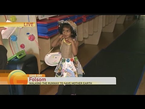 Preschool Eco-Fashion Show Pt. 2