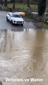 714K views · 5.4K reactions | Someone’s being sensible #ford #flood #splash #waves #sendit #noway #OhNo #crazy #mad #unbelievable #entertainment #fun #fyp #fbreels #fb | Vehicles Vs Water | Facebook