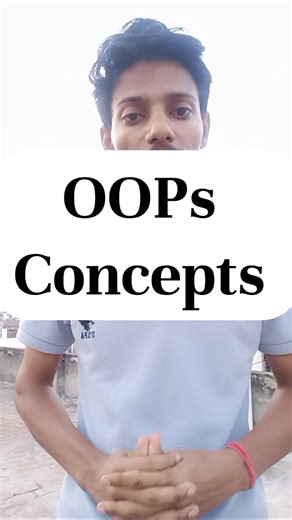 Oops concepts in Java?#coding #oopsconcept #abstraction #interesting #interface #java #polymorphism