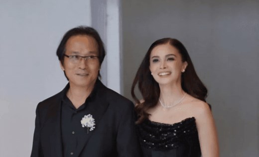 LOOK: Atong Ang and Sunshine Cruz spotted at wedding after revealing their relationship status