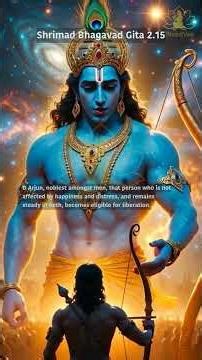 Shrimad Bhagavad Gita 2.15 | English Meaning & Commentary | #bhagavadgita #reels #viral #Shorts