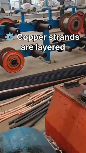 👉 How Electric Cables Are Made ⚡From Copper to Power Cable ⚡ 👀#trending #industry #howitsmade