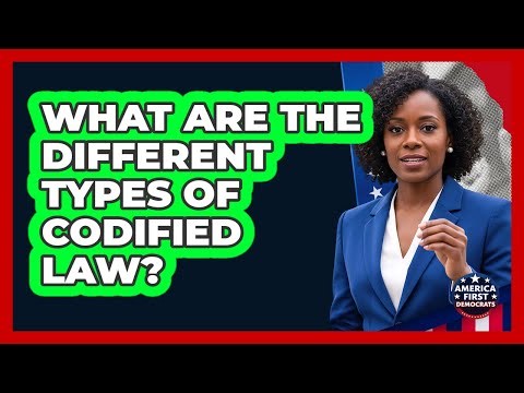 What Are The Different Types Of Codified Law?