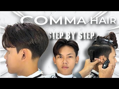 THE MOST PERFECT COMMA HAIR SHAVING TUTORIAL‼️ Step by Step Until Neat & Symmetrical✨