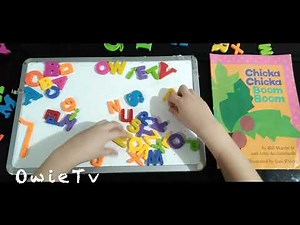 Chicka Chicka Boom Boom Book ABC Alphabet Playing