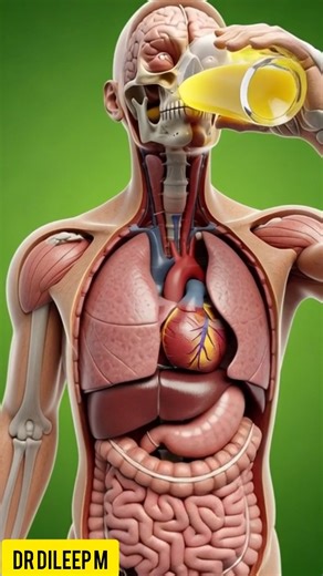 Lemon Benefits in the Body | Vitamin C Absorption Explained In 3D #lemon #lemonjuice #3d #vitamin
