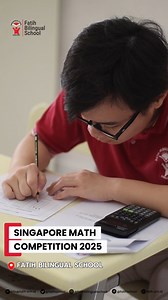 🎉 The Singapore Math Competition 2025 at Fatih Bilingual School has officially concluded! Congratulations to all participants who showcased their talent, determination, and passion for mathematics. 🌟🧩 | TK SD SMP SMA Fatih Bilingual School