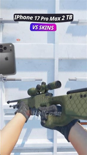 IPhone vs skins 🤔 #hellcase #CS2 #counterstrike2 #cs2skins #cs2clips