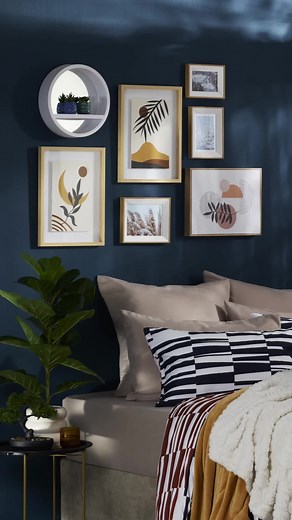Create a Stunning Gallery Wall with Wooden Frames