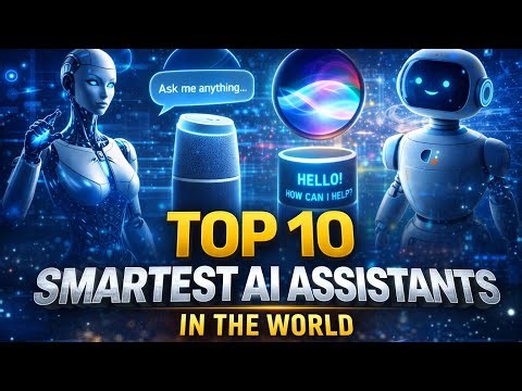 Top 10 Smartest AI Assistants in the World #Top10#AI