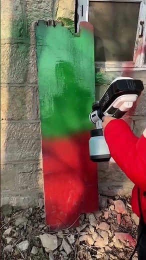 Cordless Electric Paint Spray Gun for Fast Portable High Pressure Painting #diy #paintsprayer #tools