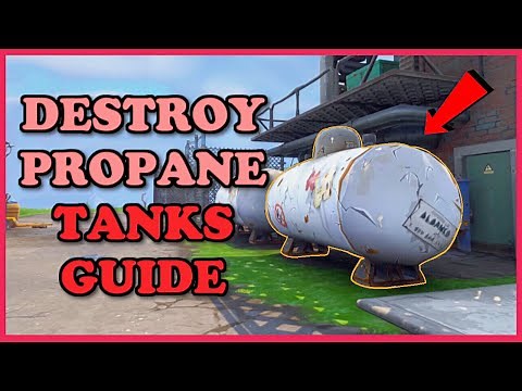 Destroy Propane Tanks Daily Quest | Fortnite Save The World Guide