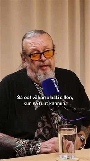 "Paljastat itsestäsi asioita, joita et selvin päin paljastaisi" #podimo
