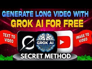 Grok AI Secret Trick to Generate Long AI Videos For FREE (Tutorial for YouTube Automation)
