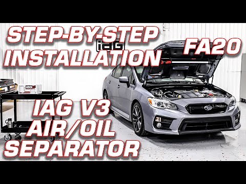 2018 - 2021 WRX FA20 Air/Oil Separator (AOS) Install Instructions | IAG Performance