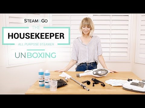 Steam and Go 8 in 1 All Purpose Steamer - The Housekeeper - Unboxing
