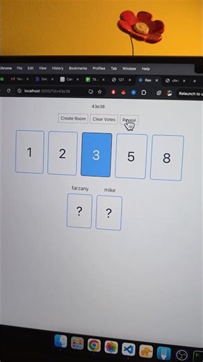 My fun little project with Flask and Socket.IO 💫 #python