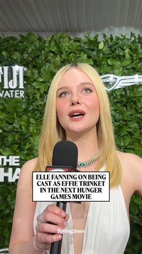 10K views · 43 reactions | #ElleFanning dishes on being Effie Trinket (and all the outfits) in the next #HungerGames movie. | Rolling Stone | Facebook