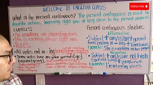 Present continuous El presente continuo en inglés es fundamental...